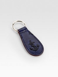 A beautifully embossed piece to hold your every key.Embossed anchor design2¼W X 1¼HLeatherImported