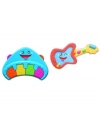 Start the band early with Kidz Delight characters Rocky Ricky Guitar and Classy Casey Piano. This combo pack will turn up the music and the motor skills while your little one has their own jam session.