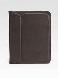 Keep your gadget in tip-top shape with this i-Pad case in rich leather.Front logo detail8W X 10HMade in Italy