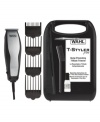 No hairs about it! Get a close and smooth shave with this expert trimmer, an instant at-home stylist that closely follows the contours of your face to deliver just what you're looking for. Including a full range of accessories, the shaver features high carbon steel blades ground to stay sharper even longer. 5-year limited warranty.
