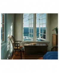 Find solace in the Corner Room by Edward Gordon. Sparsely decorated but full of sun and sea air, this look into someone else's home helps you find quiet comfort in your own. Gallery-wrapped canvas allows you to enjoy this fine art piece from practically any angle.