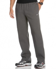 Don't strangle your ankles in sweatpants! These open-hem pants from Nike give you room to move.