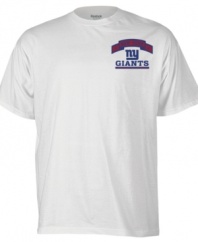 All super bowl signs point to yes for your New York Football Giants with this t-shirt from Reebok.