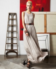 Make a sweeping statement in this doo.ri for Impulse maxi dress that can go from chic to casual with a switch of the shoes -- perfect for the girl on-the-go!