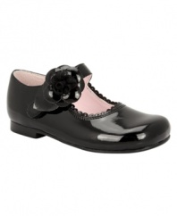 Put some twinkle in her toes with a pair of these classically pretty Mary Jane shoes from Nina.