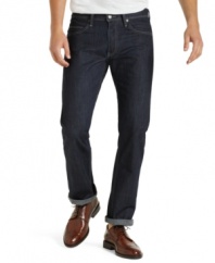 Instantly lose a few inches with these slim jeans from Levi's.