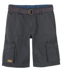 These ripstop shorts from Levi's will keep up with his active lifestyle while keeping him looking cool.
