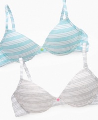 Teach her comfort and support can coexist--this bra from Maidenform lets her go about her day worry-free. (Clearance)