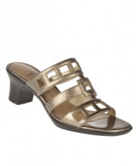 With a flowing skirt or slim-fit capri pants, the Shore sandals by Life Stride are a warm-weather essential with chic detailing and the brand's signature comfort.