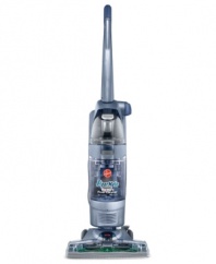 Dirty floors are a thing of the past with the grime-busting Hoover FloorMate. Packed with innovative, Hoover-exclusive technology, this incredible wet vac employs counter-rotating brushes that wash and scrub floors from all angles. A squeegee follows close behind to dry its path. One-year warranty. Model FH40010B.
