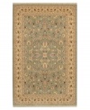 Designed with meticulously placed nuances of color and intricate floral imagery, this relaxed traditional rug recreates the stunning visual texture of the finest Indian Peshawar rugs. Crafted with luxuriously soft New Zealand wool, the Tiana features a cool, olive-tone ground, speckled with accentuating beiges and burnt reds.