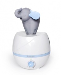 Let's talk about the elephant in the room-adorable and functional, this humidifier is a crowd favorite! Create comfort in your nursery with this super silent baby-friendly must-have, which provides eight to 12 hours of continuous steam, 360º misting and adjustable humidity output. 1-year warranty.