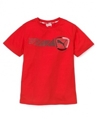 A basic performance tee for your little athlete.