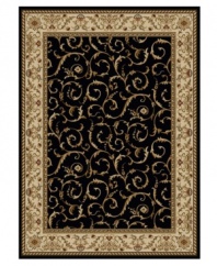 Like stepping into a lush Victorian-era garden, this Roma area rug set from Kenneth Mink offers this elegant look for every room in the house. Woven of plush olefin for lasting softness and durability. Includes three rugs.