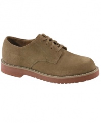 These perennial favorites in soft suede add some rugged prep to any look.