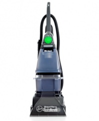 Take this super vacuum for a spin & the way you clean will never again be the same. Equipped with SpinScrub multi-directional brushes that surround carpet fibers at every angle, this steamer makes sure no dirt gets left behind. A clean surge feature applies extra detergent on demand to give high traffic areas or deep-set stains they attention they need. 1-year warranty. Model F5912.