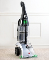 Hoover knows if you want the maximum clean, you gotta use steam. Vigorous SpinScrub brush agitation combines with a Power Groomer to break up and remove dirt embedded in carpets, bare floors and stairs. MaxExtract technology uses high-velocity suction to remove the soiled water while applying forced heat for fast drying. Six-year limited warranty. Model F8100900.