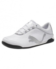 Keep up with his sporty style with this pair of sneakers from Puma.