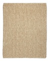 Strong jute fibers are interwoven with thick wool, forming impeccable texture and resilient construction in the stylish Zatar area rug. Through precise handmade craftsmanship, this unique home accent is made specially for the modern home.