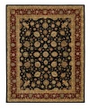 Introduce a combination of elegant Persian and European designs to your traditional home décor with this remarkable Nourison 2000 area rug. Hand-tufted with exceptional technique, this natural wool area rug features strands of genuine silk for exquisite detail that redefines luxury.