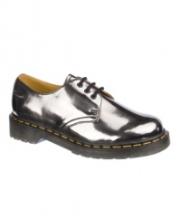 Shine on in the 1461 Shoes from Dr. Martens, their classic 3-hole profile and Air Wear sole is updated with a gleaming metallic upper.