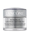 Skin Truth:Skin cells need to communicate with each other constantly. This communication is key in helping maintain the support structure that keeps the delicate eye area looking youthful.Lancôme Innovation:New from Lancôme, Rénergie Lift Volumetry Eye, features unique GF-Volumetry™ technology, shown to help support cellular communication*. See a Dual Action Eye Lift for a Volumetric Result:1) LIFTING ACTION: sagging eyelids recover a young, lifted look.2) CONTOURING ACTION: natural firmness is visibly regained and the eye contour appears redefined.Dark circles and puffiness seem to disappear. Youthful eye contours return: skin is visibly lifted, firmer and reshaped.Ophthalmologist-tested. Dermatologist-tested for safety.*In-vitro test