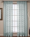 A sophisticated sheer panel is heightened with elegant Moroccan-inspired Ogee print. Available in an array of colors, it can be layered or left alone for a beautiful update to any view.