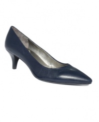 Pointed perfection. Every shoe wardrobe needs a powerful pump -- the Zazie design by Bandolino fits the bill perfectly!