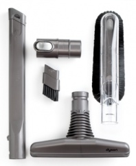 It's your home; don't let the air you breathe effect your health. This set of attachments for your Dyson targets allergens around the home, maximizing the already exceptional power of your vacuum so asthma and allergy sufferers can finally breathe easy.