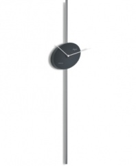 The pendulum swings from top to bottom on this wall-clock-turned-modern-art from Opal Clocks. A natural finish and numberless dial maintain a minimalist aesthetic that's ideal for contemporary homes.