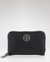 Keep your coins in order with this luxurious little leather case from Tory Burch.