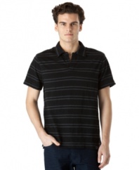 Calvin Klein takes a classic and stripes it with contemporary style.