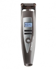 Escape the shadow of five o'clock! Cordless quick charge lets you take this precision trimmer on the road or to the office for a fresh-faced look when you need it most. Uniquely designed with chemically-formed stainless steel blades to conquer every curve of your face. 2-year warranty. Model GMT900R.