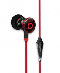 Stop hearing the music and start listening to it with Monster Beats by Dr. Dre. Specially engineered for an unparalleled listening experience, these iBeats in-ear headphones pump out ultra-clear sound to your iPod or iPhone while blocking out external noise. Model MHIBTSIEBKCT.