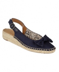 Perfect for vacation - or a staycation! - the Rita espadrille flats by Life Stride are a darling and comfortable choice.