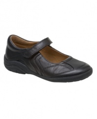 Stride Rite's Carla shoes are a great, comfy choice to pair with uniforms, everyday looks or dress-up days!