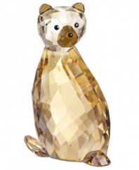 Shinier than the average bear, Ted sits back to show off his belly of honey-colored Swarovski crystal. Lure him out of City Park and into your den with the rest of his Lovlots pals.