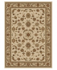Deeply inspired by traditional Italian textiles, this Florence area rug set offers this coveted, classic look for every room in the house. Woven of plush olefin for lasting softness and durability. Includes four rugs.