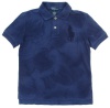 Polo Ralph Lauren Boys Big Pony Dip Dye Polo Shirt - M (10-12) - Navy