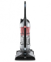 Don't mess around -- this Hoover vacuum has an Embedded Dirt Finder that locates deep-down dirt and tells you when it's clean. Along with powerful WindTunnel technology and multi-stage cyclonic filtration, you'll have three innovative systems at your disposal to deliver strong, constant suction and a more complete cleaning experience. Six-year limited warranty. Model UH70015.