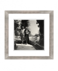 A couple with undeniable style, Lord and Lady Brownlow pause for a photograph in Tunisia in this beautiful yet intriguing black-and-white print. Perfect for the Lauren Ralph Lauren home.