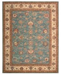 Inspired by one of the world's most renowned carpet traditions, the Persian Legacy rug is woven with a sublimely ornate design of intertwined flowers and vines from pure wool. Meticulously dyed for a richly varied color palette.
