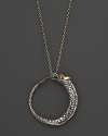 John Hardy Naga 18K Gold and Sterling Silver Dragon Pendant Necklace, 18