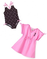 Juicy Couture Infant Girls' Cover Up & Swimsuit - Sizes 3-24 Months