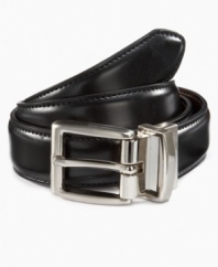 The perfect accessory for all his formal occasions, this reversible leather belt from Nautica makes sure his dressed-up look is complete.