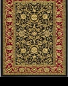Safavieh Lyndhurst Collection LNH212G Black and Red Area Rug, 3-Feet 3-Inch by 5-Feet 3-Inch