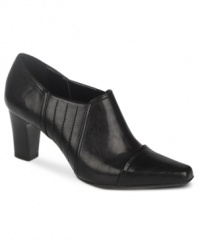 A structured shootie finishes any look with a pointed polish. Try on Franco Sarto's Tanya shooties and you'll see why.