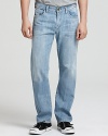 Citizens of Humanity Straight Leg Sid Jeans in Malcolm Wash