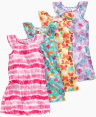She can be stylish even in her sleep with one of these cute nightgowns from Komar Kids.