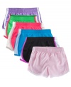 Bolster her athletic style with the classic fair of these Nike sports shorts.